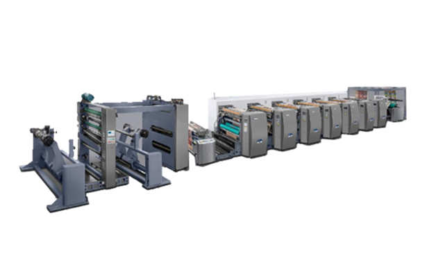 Multi Colors FM-C Model Flexo Printing Machine Servo Control ( Nonstop Unwinder & Rewinder - Optional)